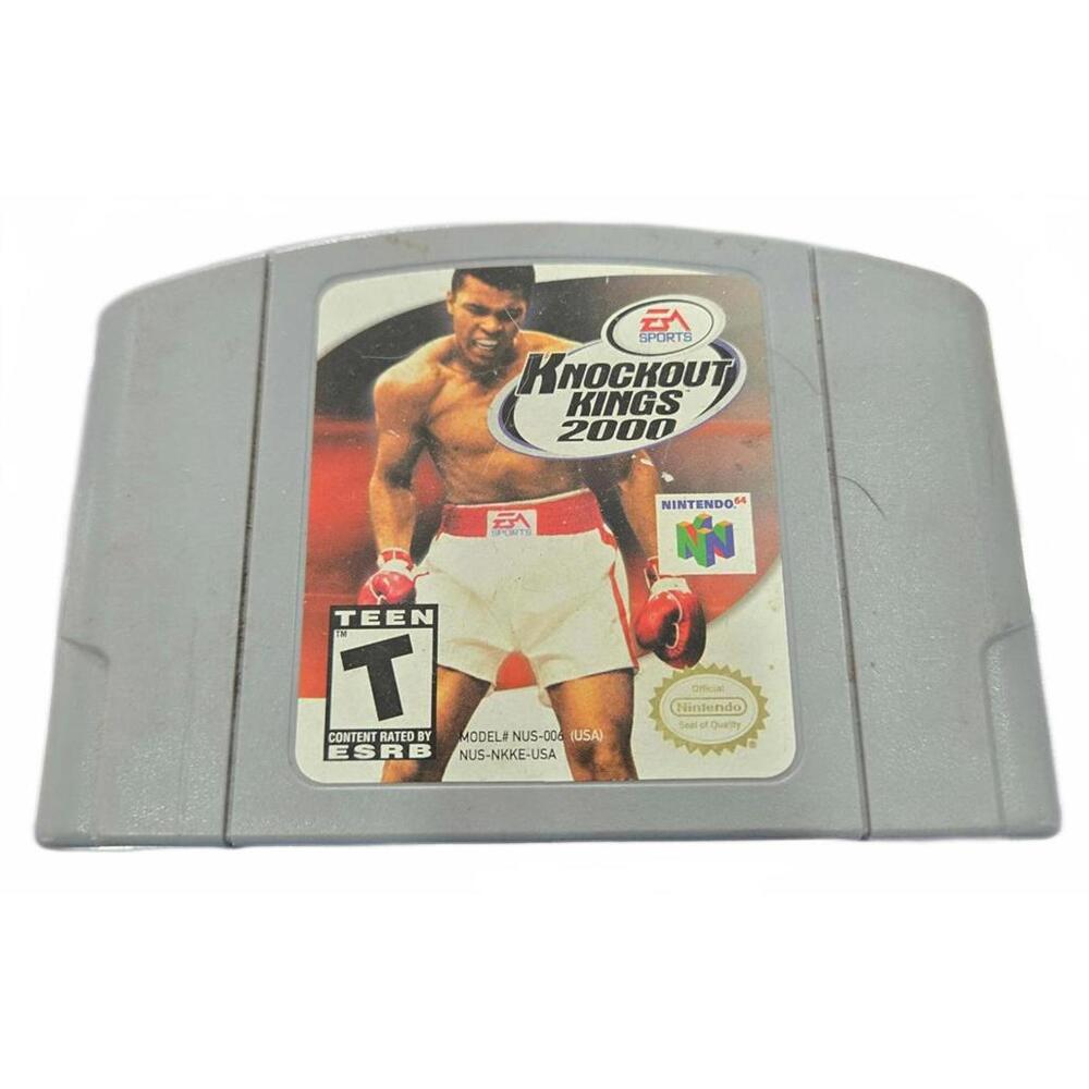 Knockout Kings 2000 Nintendo 64 Game Cartridge